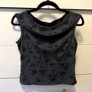 Rampage tank vintage EUC Large grunge floral Y2K